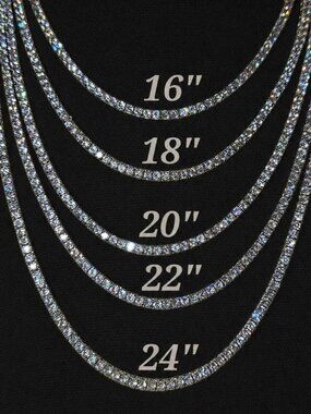 Iced Out Tennis Chain Necklace
